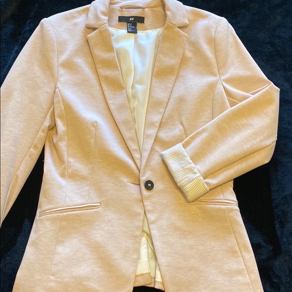 Baby Pink H&M Blazer